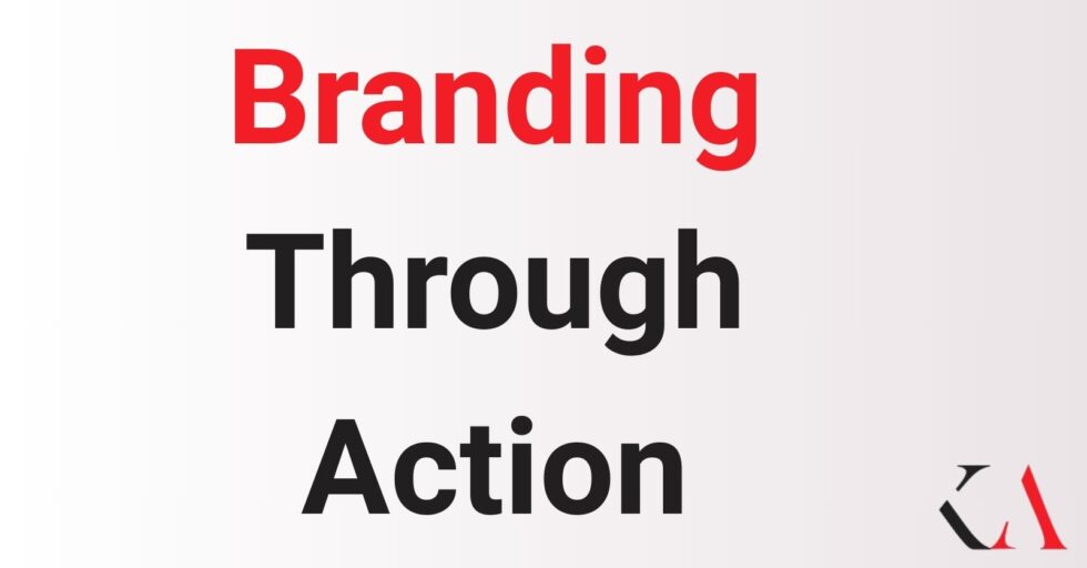 Branding Through Action: Ishrath Nawaz